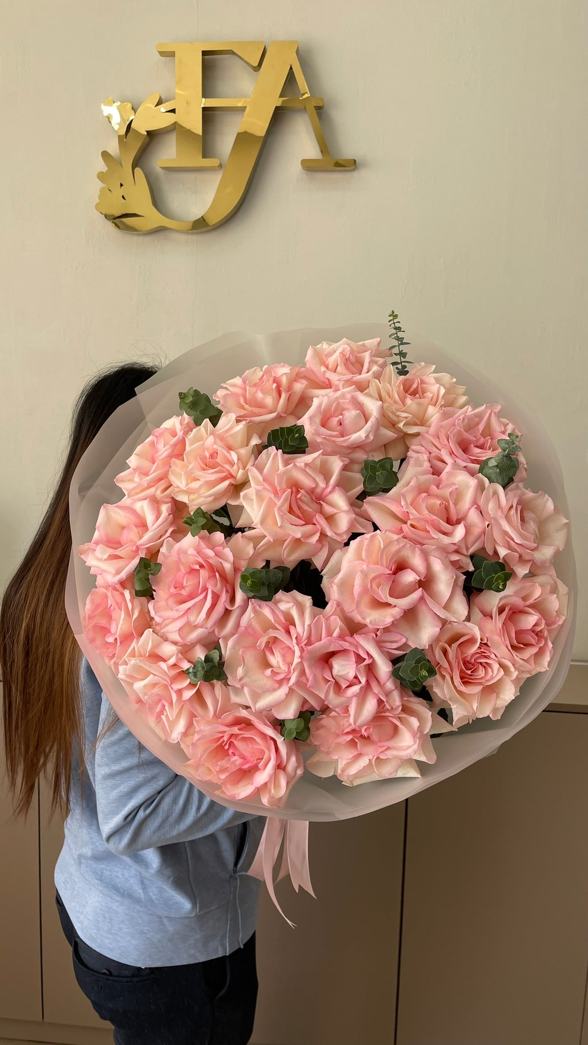 20 Pink Roses