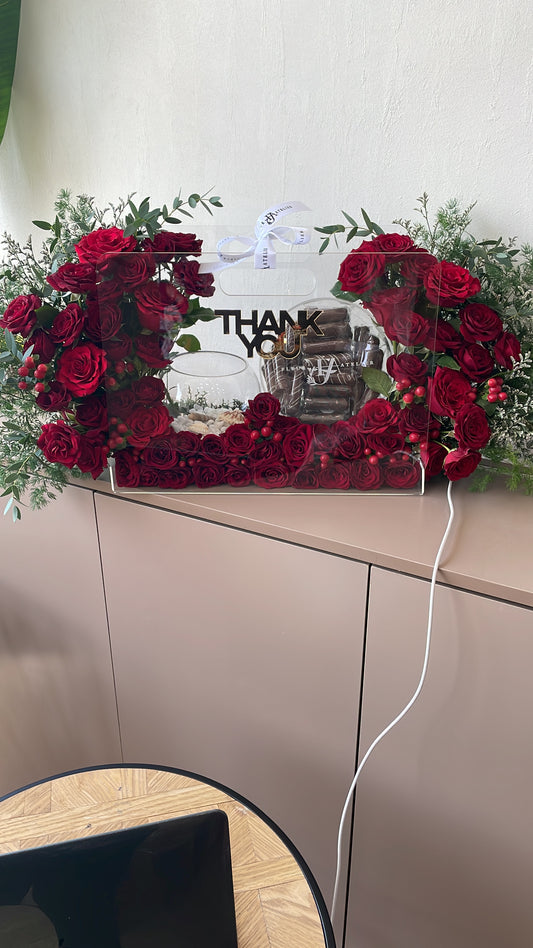 Flowers, Chocolates, Betta Fish - Red